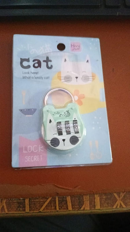 Mini Luggage Lock Anti-theft Travel Bag Digit Code Lock Gym Locker